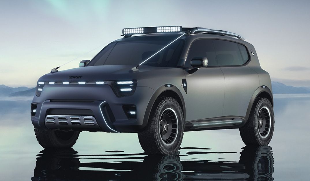 Smart blijft stappen zetten met elektrische Smart Concept 5