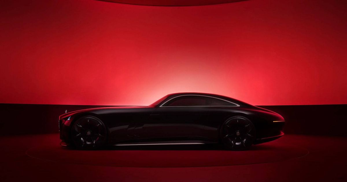 Deze nieuwe Mercedes-Benz Vision Iconic lijkt regelrecht uit Batmans ...