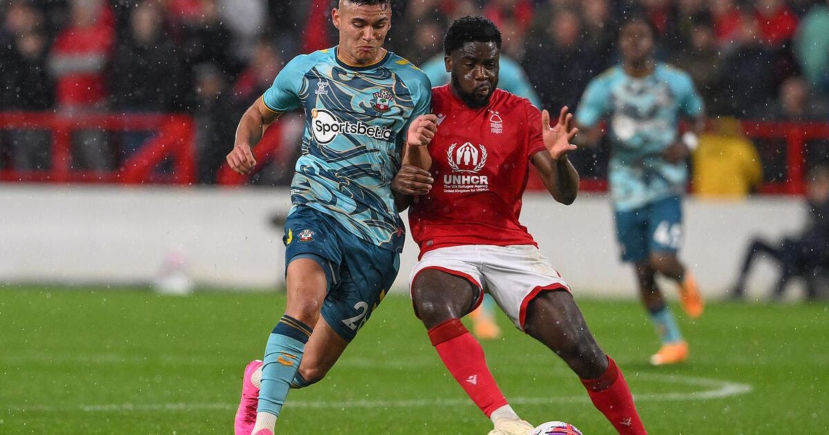 Ang : Nottingham Forest pousse Southampton vers la D2