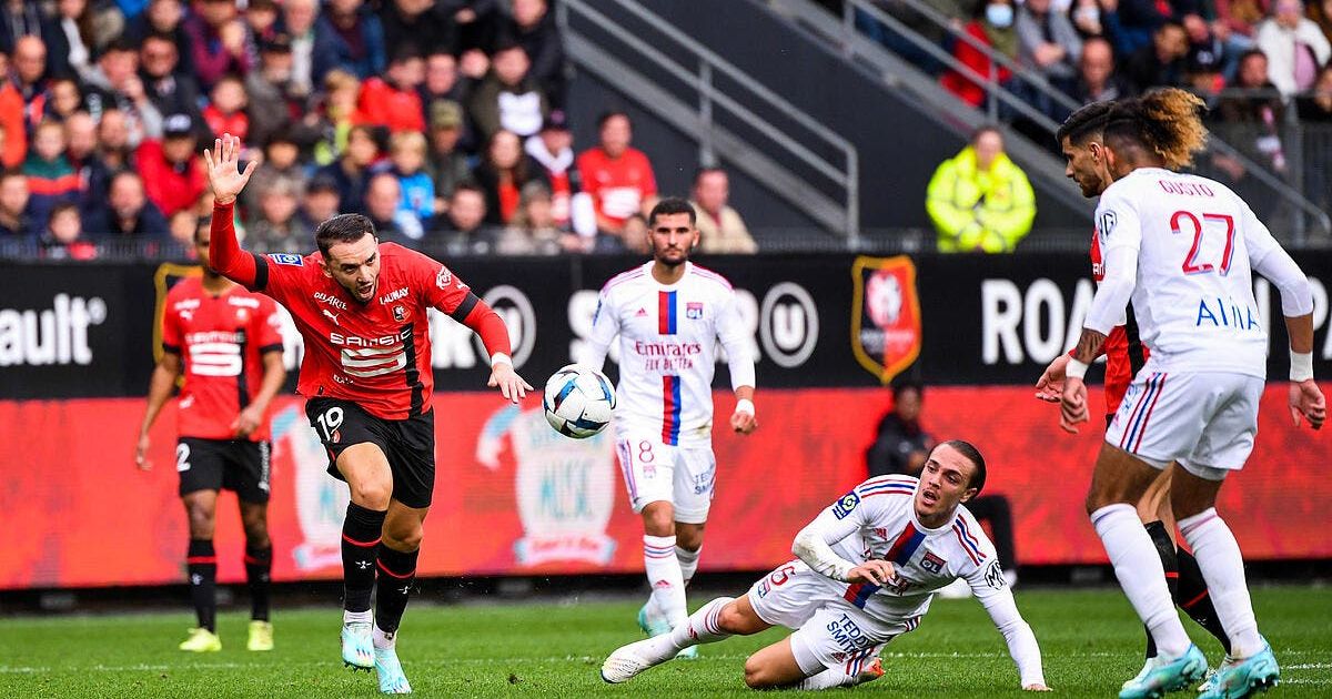 L1 : Rennes remporte le choc face à l'OL et gâche la première de Blanc