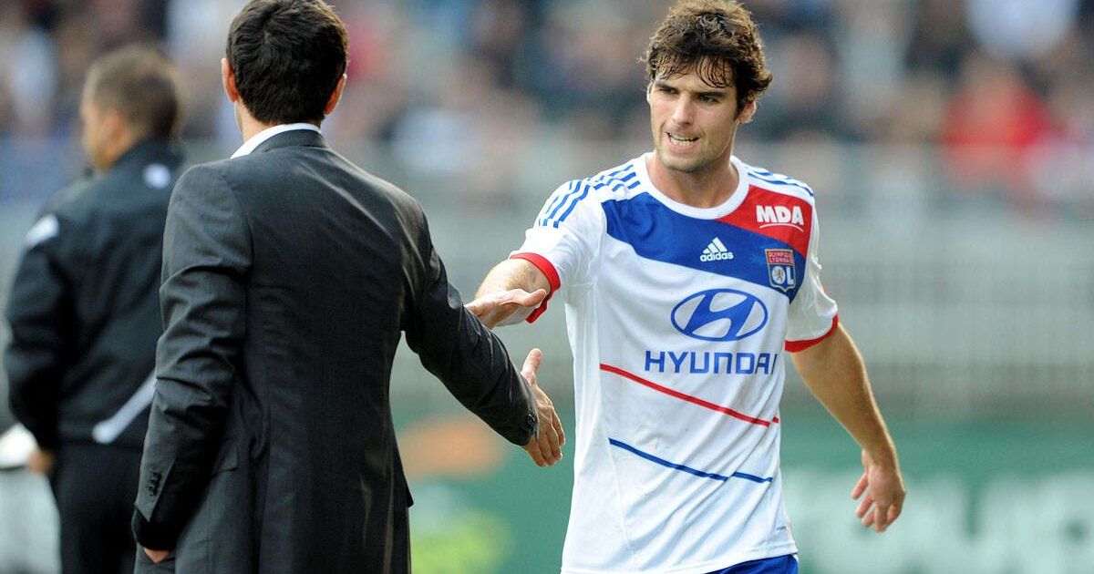Maillot Olympique Lyonnais 2012 – Yoann Gourcuff – Taille L – Domicile – Manches Longues