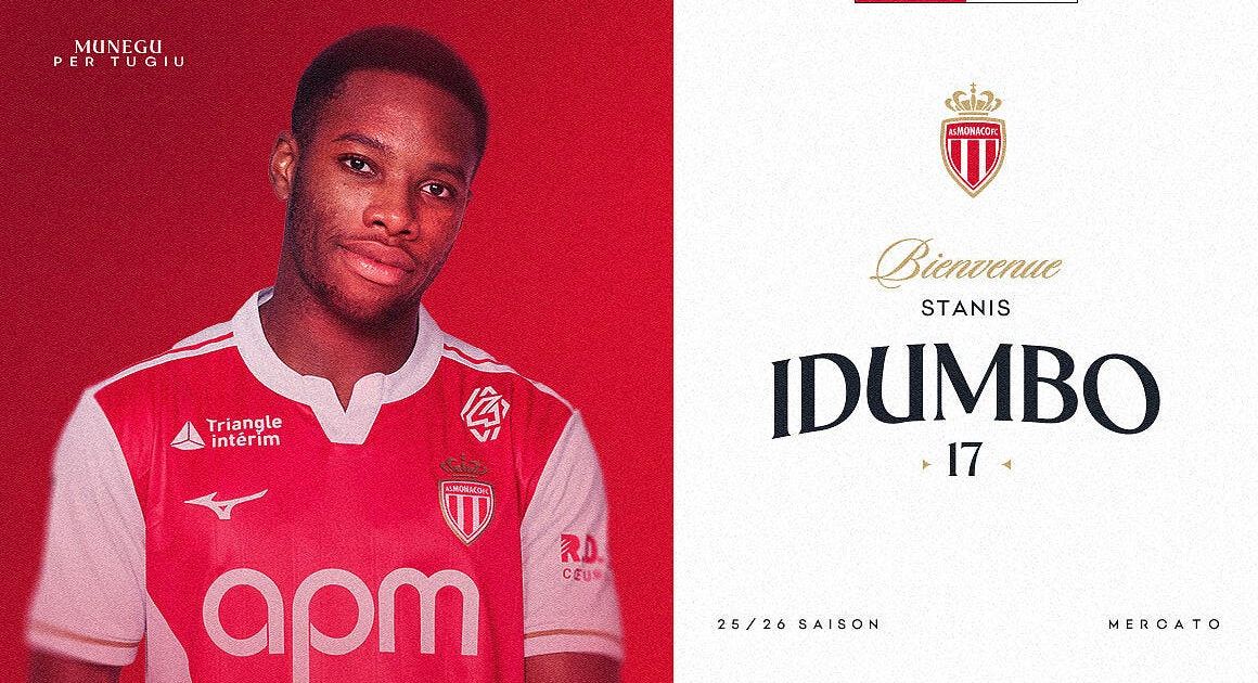 Off Signe Stanis Idumbo signe à l'AS Monaco (off)