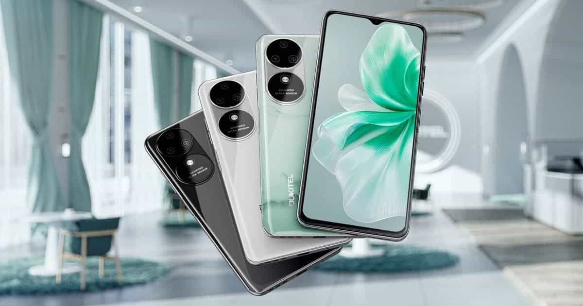 OUKITEL Launches C38 Smartphone with a Ceramic-Like Back Design