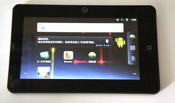 DroPad iPhone 4 Style Tablet Get’s Gingerbread and Price Drop