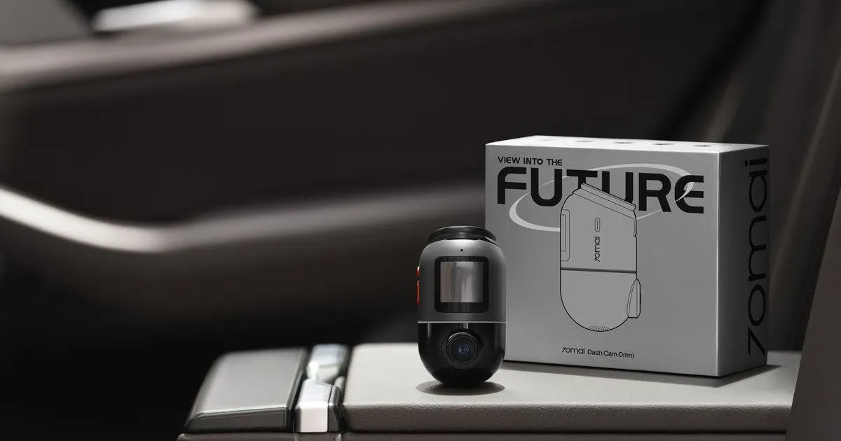 First ever 360° dash cam Omni from 70mai just launched