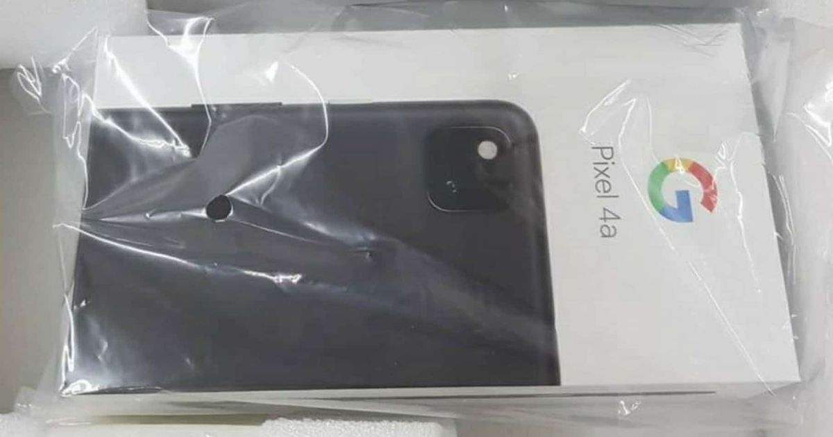 Real image and complete specs of Google Pixel 4a appears
