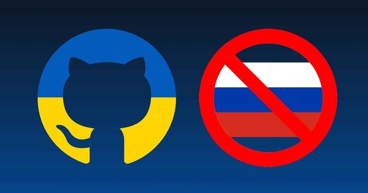 GitHub Accounts in Russia Blocked: No One Can Resist Sanctions