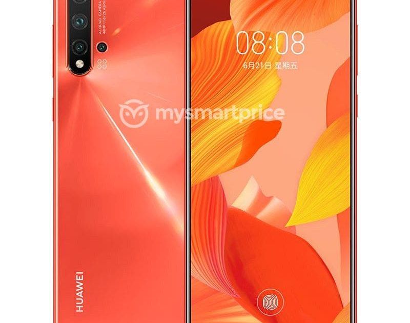 Huawei Nova 5 Pro press renders, colors leak online