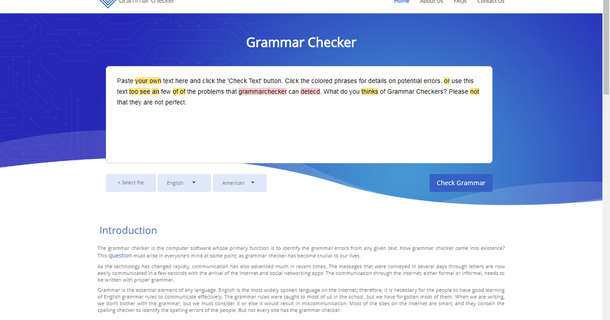 English Grammar Checker Software to Write Correct English
