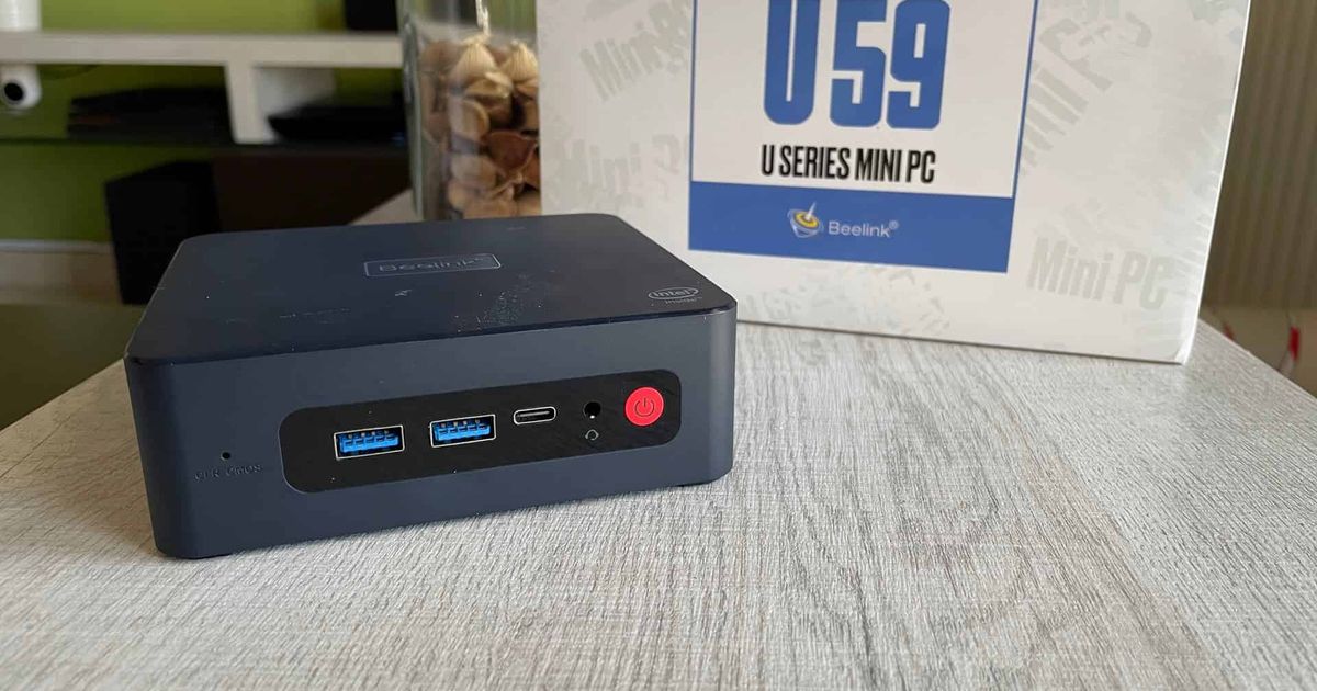Beelink Mini PC U59pro（第11世代CPU）16+512 Beelink U59 Pro Mini Pc with 11th Gen 4 Core Processor N5105