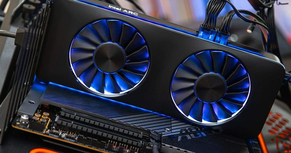 Gpu With Rounded End Intel Ends High-End Graphics Card Project