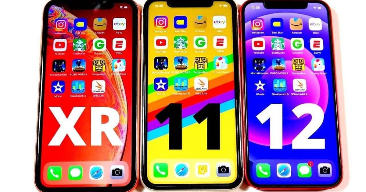 iPhone XR has a better performance than the iPhone 12 after iOS 14.5.1