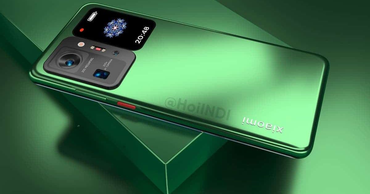 Xiaomi 12 Ultra with two screens appears on renders for the first time