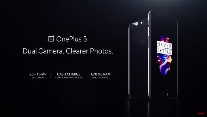OnePlus 5 officially unveiled, check it out!