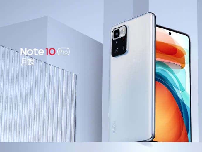 Redmi Note 10 Pro with a 6nm Dimensity 1100 & VC liquid cooling