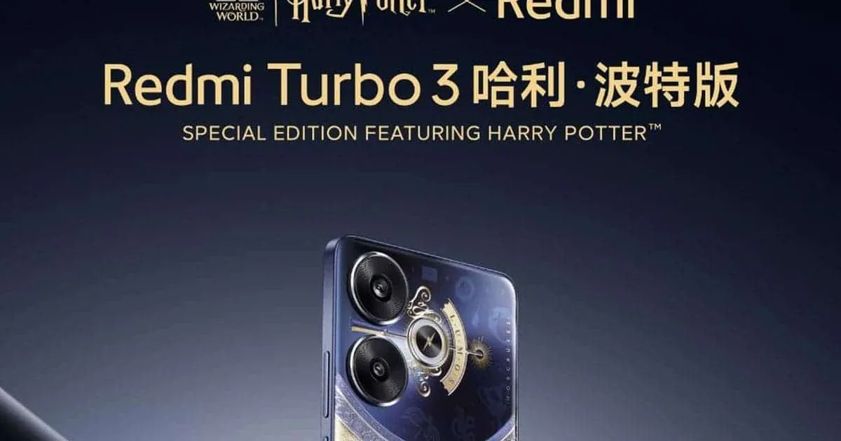 Xiaomi Redmi Turbo 3 Harry Potter Version Officially Announced