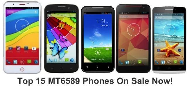 Top 15 quad-core MT6589 phones you can buy right now!