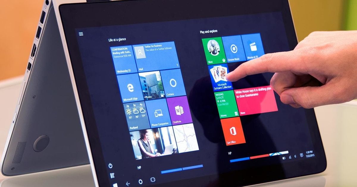Tablet With Windows Operating System Windows 10: Microsoft unveils new interface for tablets