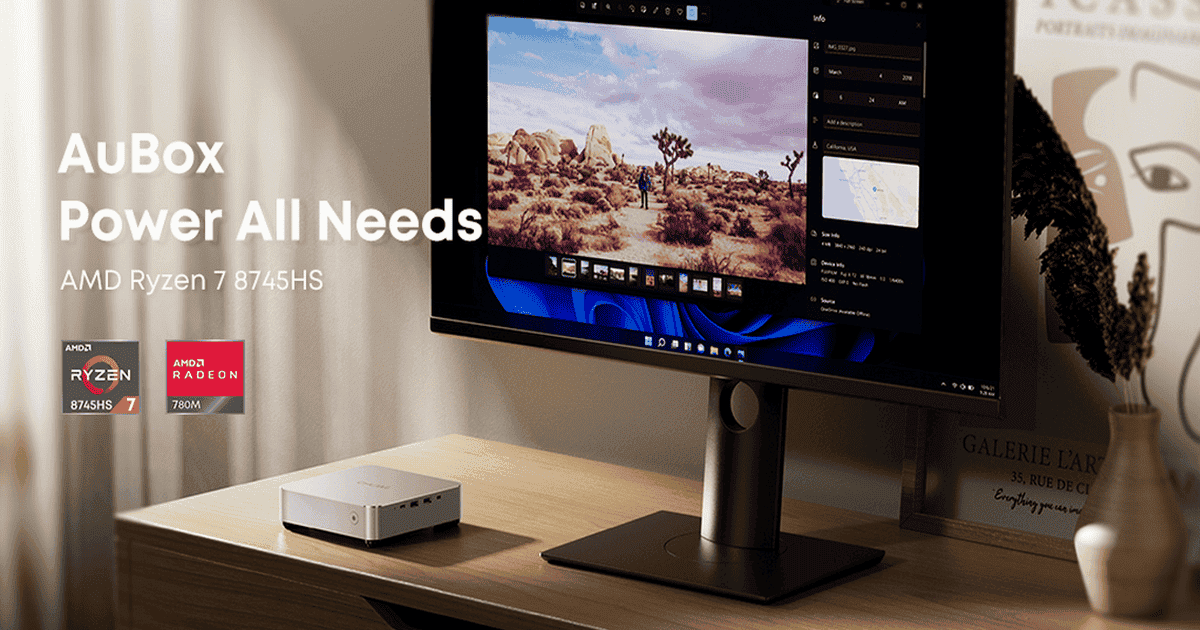 CHUWI AuBox 8745HS ミニPC Ryzen7/16GB/1TB S7640d9e60e1c4d5e9b7e335608d0d