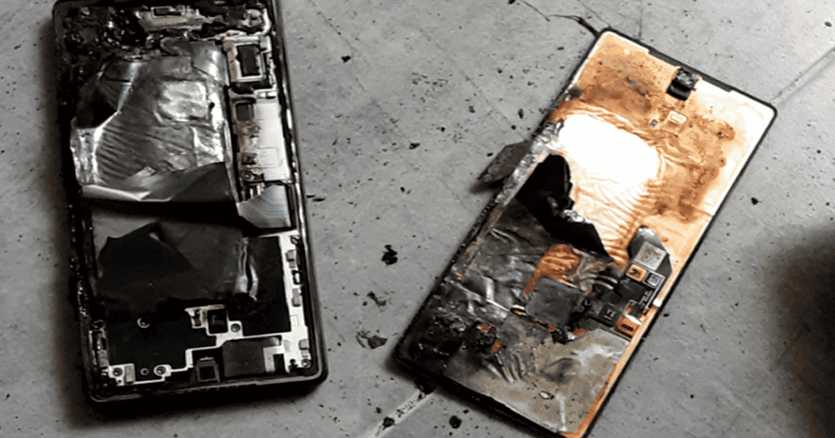 what causes phone batteries to explode? inside the... Pixel 6a Catches Fire, Bedsheet Burns – Are Pixel 6a Batteries a Safety ...