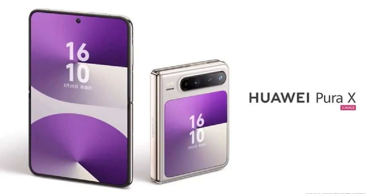 Huawei Pura X Dominates Foldable Market with 1.5 Million Units Shipped
