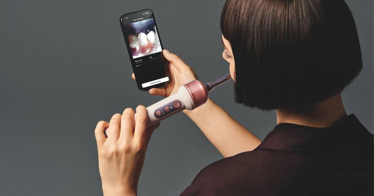 Dyson Made a 9 Toothbrush With a Camera That Flosses Your Teeth Dyson Made a 9 Toothbrush With a Camera That Flosses Your Teeth