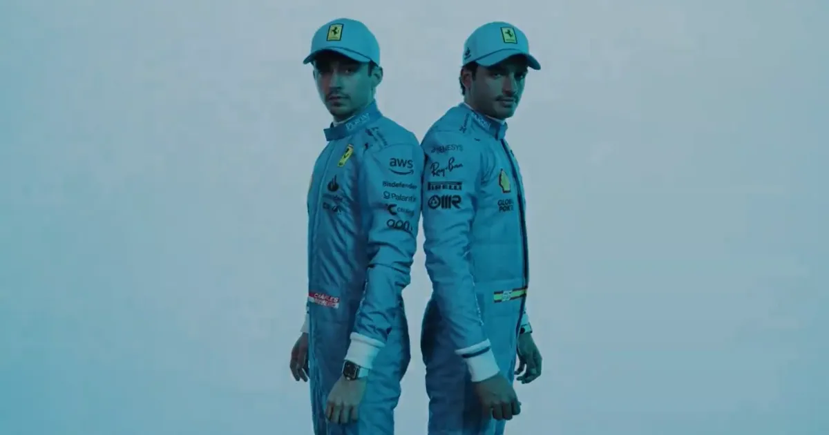 Ferrari reveal racing overalls for Miami Grand Prix: Famous red is ditched