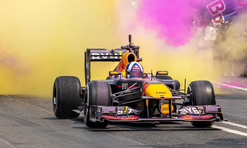 Red Bull Racing fills free weekend with Showrun in Mumbai