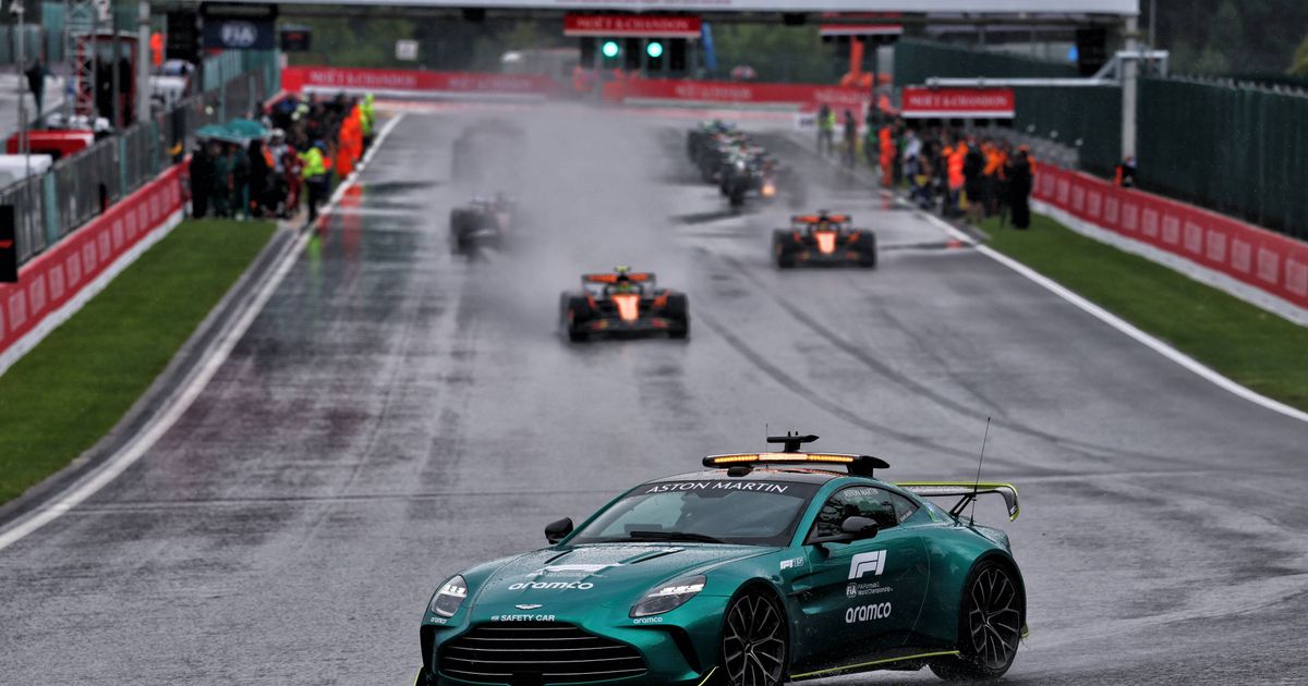 FIA issues update on Belgian Grand Prix restart amid heavy rain
