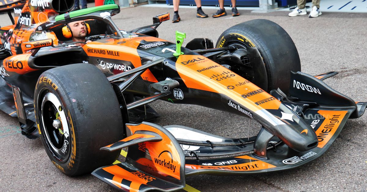 Monaco Rear Wing F1 COSMOS | McLaren leads Monaco GP upgrade race as Mercedes debuts ...
