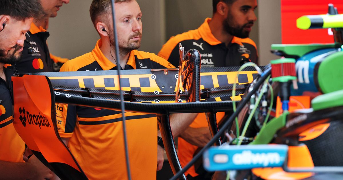 McLaren explain late decision to scrap radical upside-down rear wing in ...