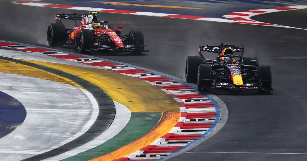 Ocean Solidifying F1 COSMOS | Max Verstappen Triumphs in Chaotic Singapore Sprint as ...