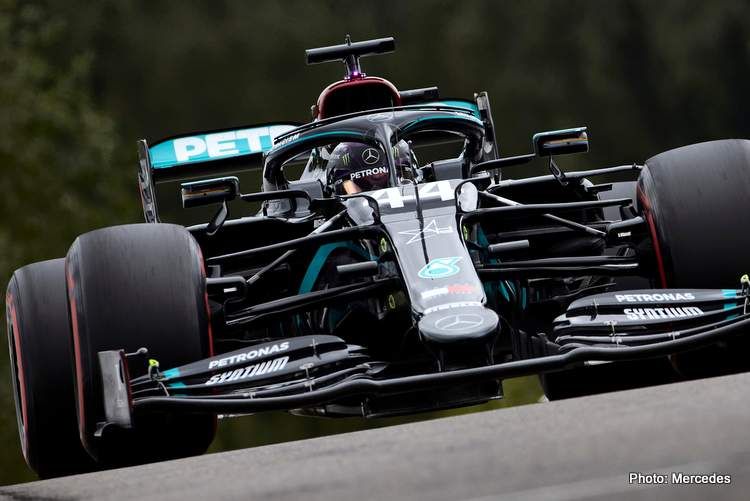 GRANDPRIX247 | Spa FP3: Hamilton ahead of Ocon and Norris, Vettel slowest