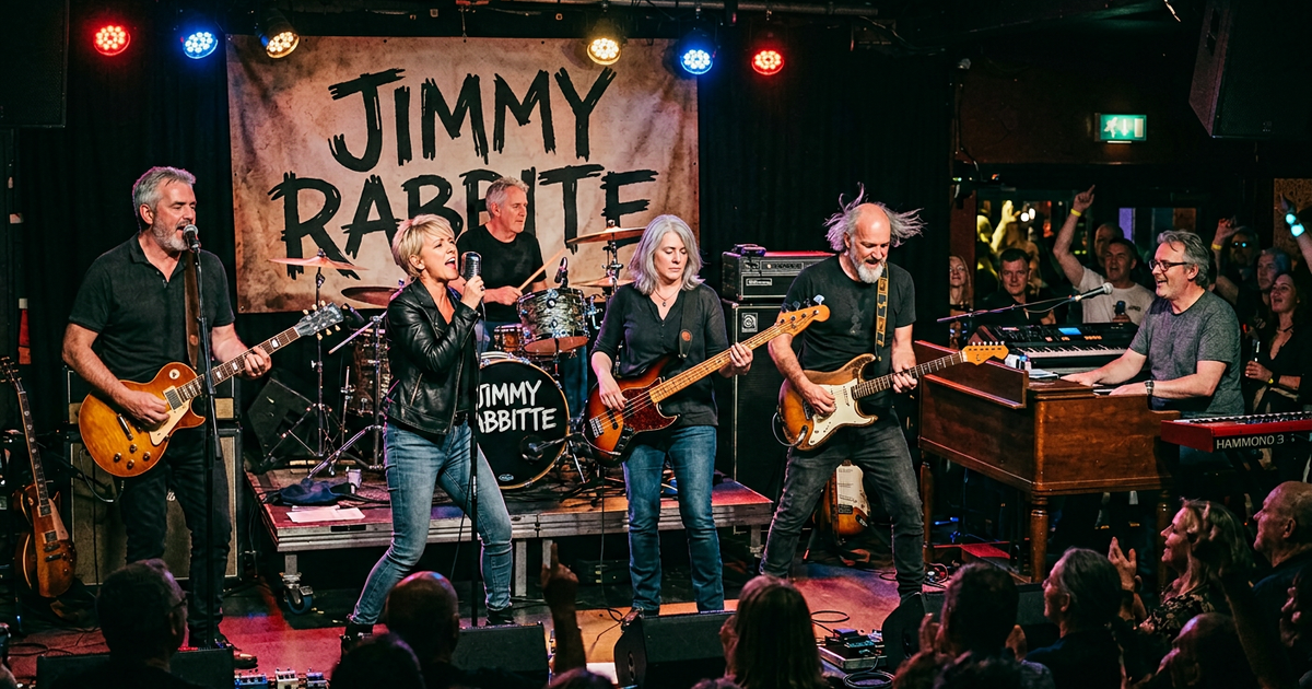 Speel mee in ‘de vetste band van Veghel’; Jimmy Rabbitte