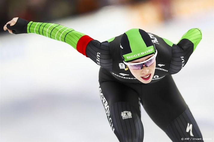 Rijpma-de Jong tweede achter Takagi op 1000 meter in Beijing