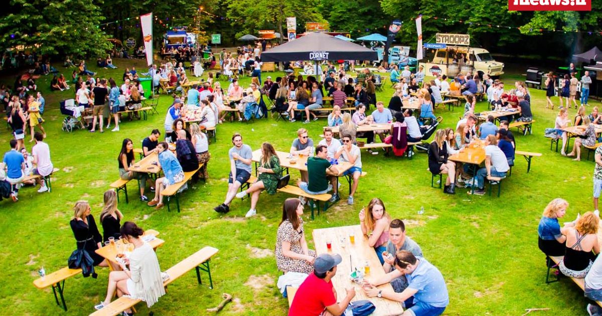 Nieuw festival Foodstock in Slotpark met foodtrucks en gezelligheid