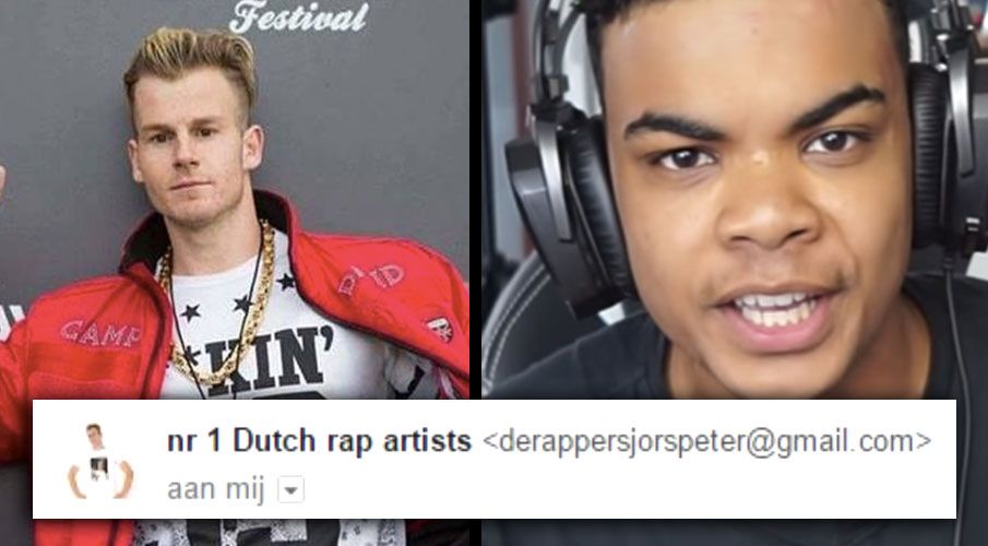 Rapper Sjors wil een rechtszaak aanspannen tegen de YouTuber die hem ...