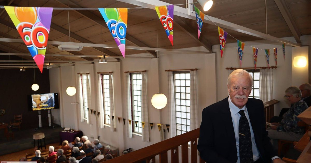 Michael Booij Organist Ad Booij viert 60-jarig jubileum in Eltheto-kapel in De Steeg