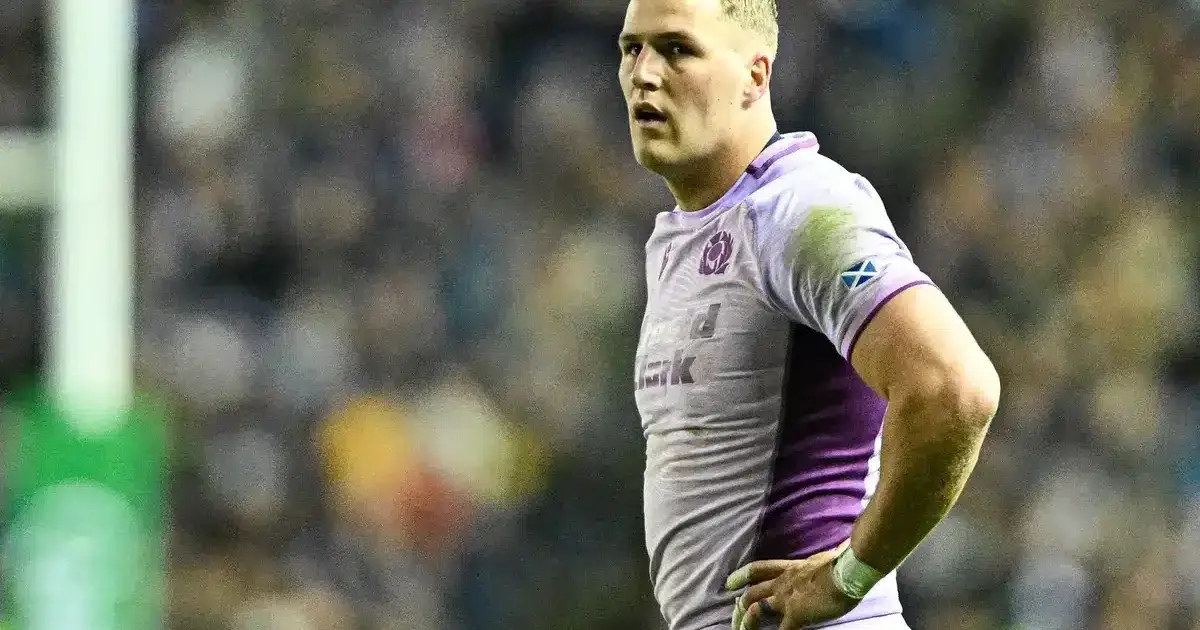 Scotland team to play All Blacks: Duhan van der Merwe DROPPED