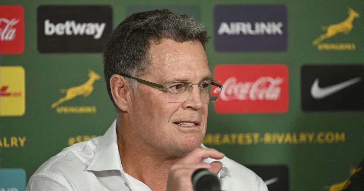 Springbok Skopper Rassie Erasmus confirms shock new Springboks captain for Wallabies clash