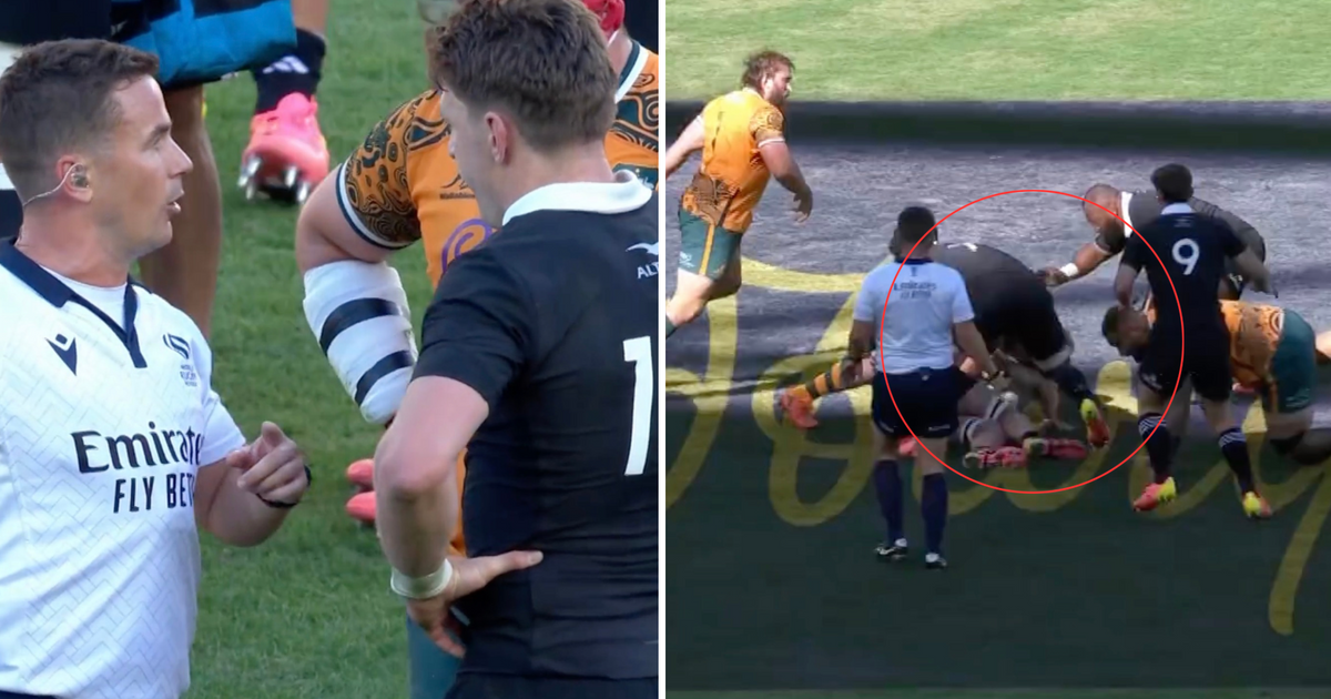 “Fans make feelings clear” – Luke Pearce graded after All Blacks vs ...
