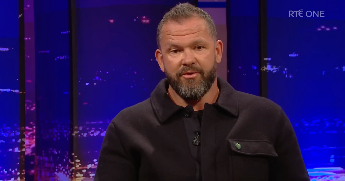 Andy Farrell confirms son's ambition to play for Ireland