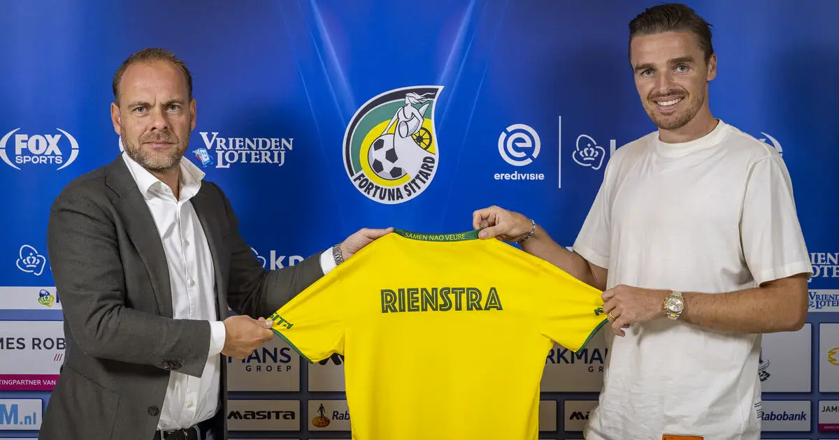 Ron Rienstra Fortuna Sittard lijft ook Ben Rienstra in