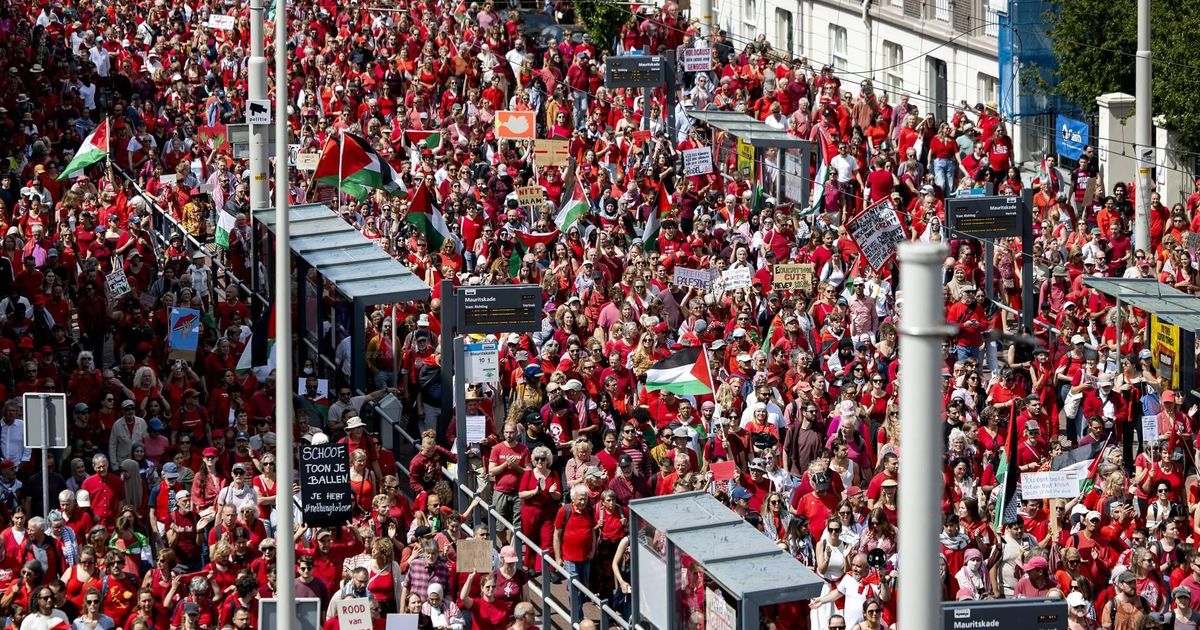 5 oktober opnieuw Rode Lijn-protest in Amsterdam