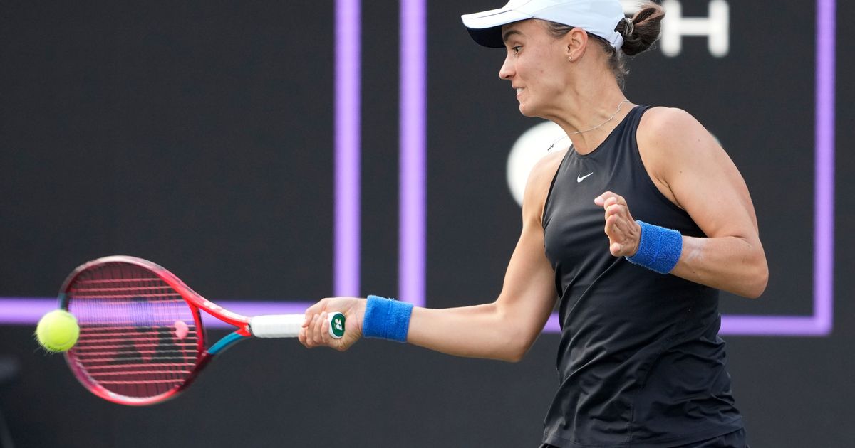 Anhelina KALININA outlasts Mirra ANDREEVA in Rouen Open thriller ...