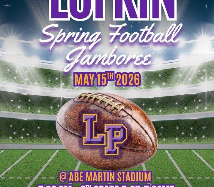 Lufkin Panthers Hold Spring Game, 2026 Football Schedule Featuring Four ...