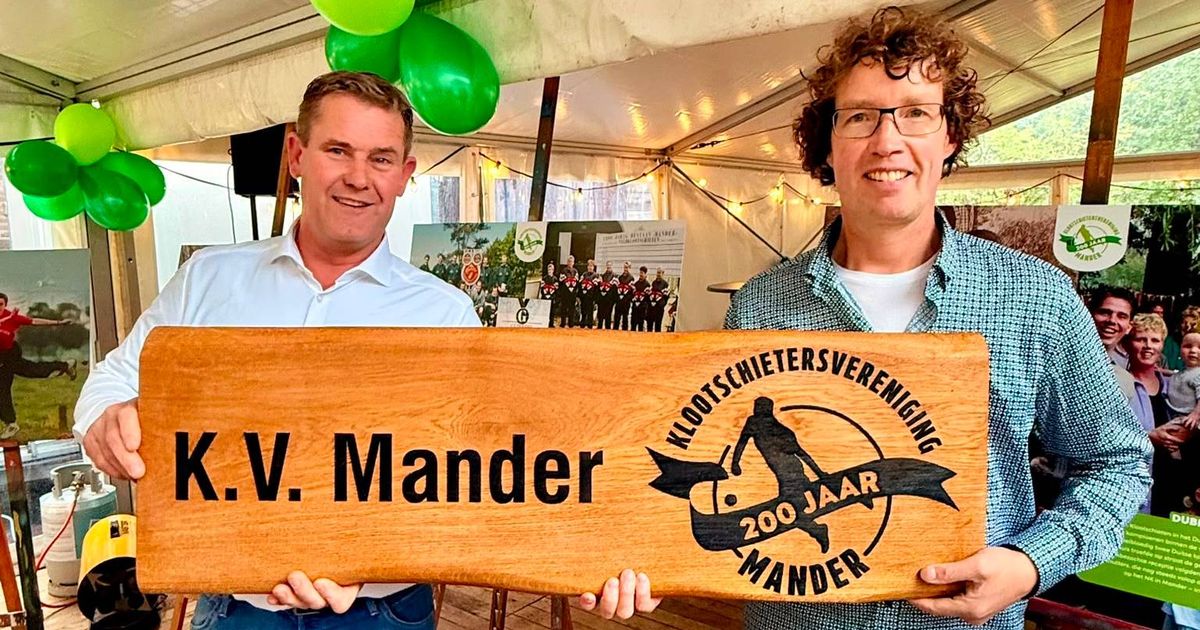 Uitbundige viering 200 jaar KV Mander: receptie, feestavond en een ...