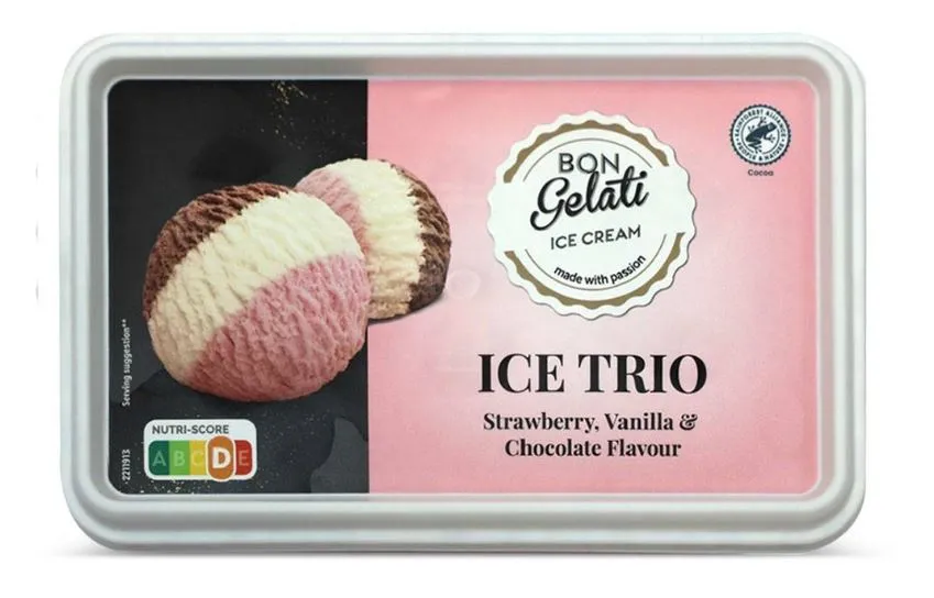 Lidl roept Bon Gelati Roomijs Tricolore terug