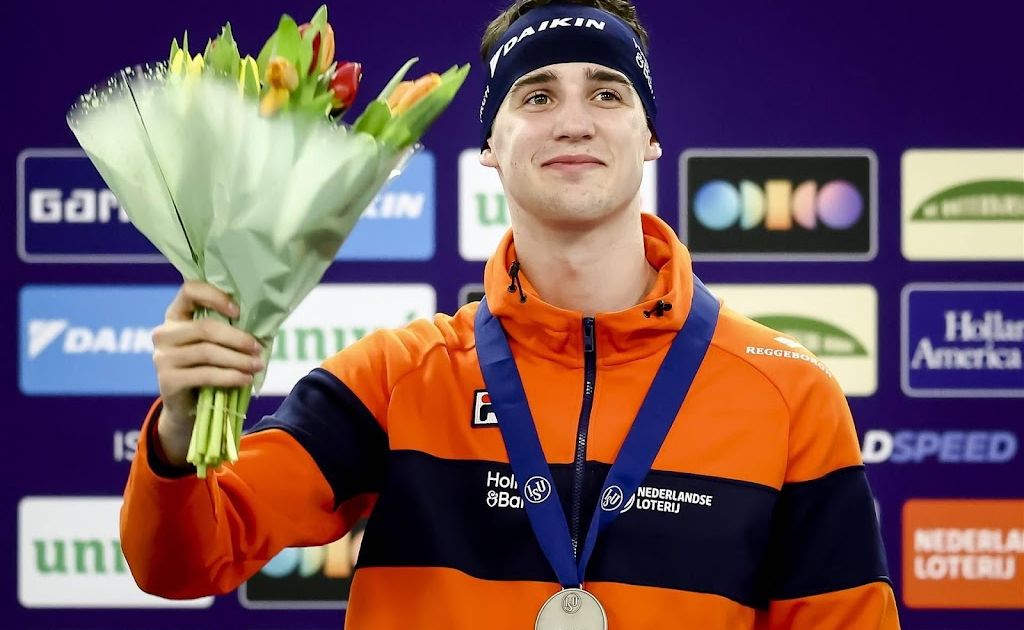 Schaatser De Boo geeft 'supermooi seizoen' nog zilveren slot