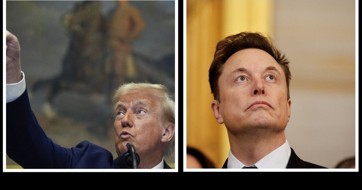 Eerste ruzie tussen Elon Musk en Donald Trump